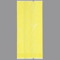 福助工業 合掌袋 合掌ガゼット袋 GU(レーヨンタイプ) No.10A1 淡黄 バラ 100枚 0806651 1包(100枚入)（直送品）