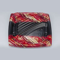 弁当容器　CBFNビルト12-1 鮫雲赤本体　400枚(50枚×8) 0A10112012915　シーピー化成（直送品）