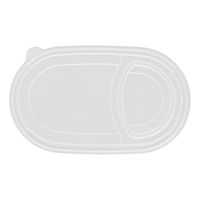 タカギ産業 カレー容器 TSR-カレー 透明蓋 800枚(50枚×16) 2004816 1ケース(800枚入(50枚×16袋))（直送品）