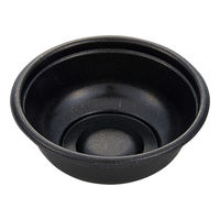 タカギ産業 どんぶり容器 TG-1丼 黒 本体 600枚(50枚×12) 2008012 1ケース(600枚入(50枚×12袋))（直送品）