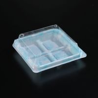 スミ フードパック ユニコン JU-4 石紋(青)　800枚(50枚×16) 5JU4166（直送品）