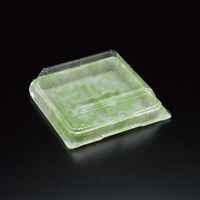 スミ フードパック ユニコン JW-4 石紋(新緑) 800枚(50枚×16) 5JW4164 1ケース(800枚入(50枚×16袋))（直送品）