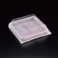 スミ フードパック ユニコン JW-4 石紋(桃) 800枚(50枚×16) 5JW4169 1ケース(800枚入(50枚×16袋))（直送品）