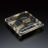 スミ フードパック ユニコン LS-角45-3S 黒金筆 600枚(100枚×6) 5LK4160（直送品）