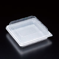 スミ フードパック ユニコン LS-角6(盛) W 400枚(50枚×8) 5LK6161 1ケース(400枚入(50枚×8袋))（直送品）