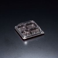 フードパック ユニコン MS-4(小) チョコレート 1500枚(100枚×15) 5M40203（直送品）