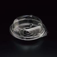 スミ フードパック ユニコン N130ドーム 透明 800枚(50枚×16) 5N13150 1ケース(800枚入(50枚×16袋))（直送品）