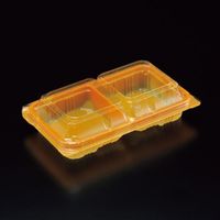 スミ フードパック ユニコン NL4-2S しぶき(茶)　900枚(100枚×9) 5NL4267（直送品）