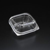 スミ フードパック ユニコン ST-角130ドーム 透明 800枚(50枚×16) 5T13150 1ケース(800枚入(50枚×16袋))（直送品）