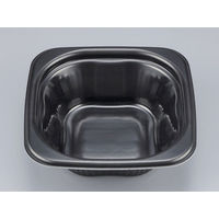 どんぶり容器　TNランチ丼17 黒 本体　600枚(50枚×12) 645604　シーピー化成（直送品）