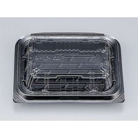 嵌合フードパック　KL-9 黒　1600枚(50枚×32) 645597　シーピー化成（直送品）