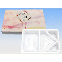 仕出弁当 70-55唯結ワンピース・中仕切70-55白セット 300枚(50枚×6) BSBP-34049（直送品）