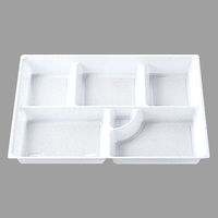 北原産業 弁当容器 中仕切120-90 白 60枚(20枚×3) CB12093 1ケース(60枚入(20枚×3袋))（直送品）