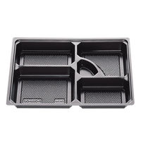 北原産業 弁当容器 中仕切90-65 C-2黒 300枚(50枚×6) CB-907B 1 北原産業 弁当容器 中仕切90-65 C-2黒 300枚(50枚×6) CB-907B 1