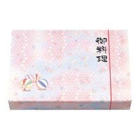 北原産業 弁当容器　恋夢 ワンピース紙ボックス本体　300枚(50枚×6) CE-8079（直送品）