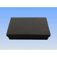 北原産業 仕出弁当　90-60黒炭ハイグレー紙ボックス本体　150枚(50枚×3) CF-9400（直送品）