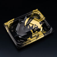 刺身容器　バイオ 流派 盛15-12B いとど金　1200枚(50枚×24) FAPK043　リスパック（直送品）