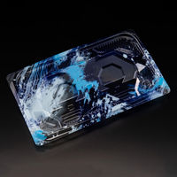 刺身容器　バイオ 流派 盛20-12B 海洋青　1000枚(50枚×20) FAPK252　リスパック（直送品）