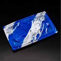 刺身容器　バイオ 流派 盛20-12B めいかい青　1000枚(50枚×20) FAPK254　リスパック（直送品）