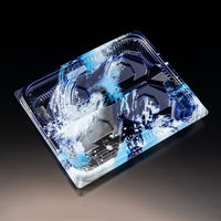 刺身容器　バイオ 流派 盛20-17B 海洋青　600枚(50枚×12) FAPK532　リスパック（直送品）