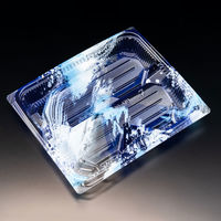 刺身容器　バイオ 流派 深20-17B 海洋青　600枚(50枚×12) FAPK552　リスパック（直送品）