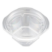 サラダ・フルーツ容器　バイオカップ マルル 11-60B　900枚(50枚×18) PABD103　リスパック（直送品）