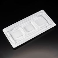 惣菜容器　バイオカップ 優枠 23-11B-3S 白　600枚(50枚×12) PABH517　リスパック（直送品）