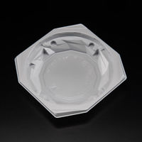 惣菜容器　バイオ キラカク 13-25B 白　1200枚(50枚×24) PBPV173　リスパック（直送品）