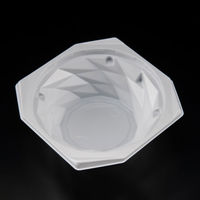 惣菜容器　バイオ キラカク 13-45B 白　1200枚(50枚×24) PBPV213　リスパック（直送品）