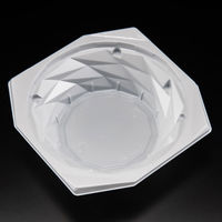 惣菜容器　バイオ キラカク 15-45B 白　900枚(50枚×18) PBPV373　リスパック（直送品）