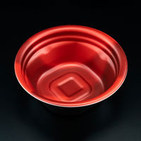 惣菜・スープ容器　ホット ほっこり 145-50B ソワレレッド　600枚(50枚×12) RLFS154　リスパック（直送品）