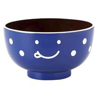 竹中 ボウル 10cm ノーティ キッズ汁碗 洋食器 樹脂製 日本製 ブルー 279898 1個（直送品）