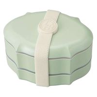 竹中 お弁当箱 フレモ 2段 ランチボックス 460ml ランチベルト付 グリーン 282616 1個（直送品）