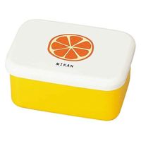 たつみや お弁当箱 1段 HAKOYA 長角一段弁当ミニ 500ml ランチボックス みかん 316709 1個（直送品）