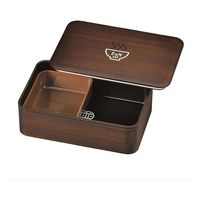 たつみや お弁当箱 DON一段ランチ 並 木目 600ml 1段 305731 1個（直送品）