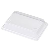 ケーピープラテック 寿司容器 OP-0.8F フタ 800枚(50枚×16) 54745 1ケース(800枚入(50枚×16袋))（直送品）