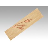バケット袋 フランスパン紙袋麦の穂(茶)No.74(ワイド) 大阪ポリエチレン 1000枚(50枚×20) 4991（直送品）
