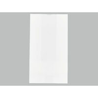 パン・和洋菓子袋 大阪ポリエチレン 耐油角底袋 No.187(無地) 1000枚(100枚×10) 8296（直送品）