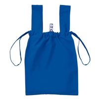 トレードワークス エコバッグ 折り畳み 巾着 MOTTERU モッテル デイリー巾着バッグ ブルー 333378 1個（直送品）