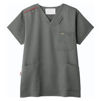 フォーク 7091SC グレー 4L 7091SC-5-4L 1枚　スクラブ（直送品）