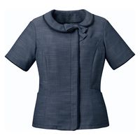 フォーク nuovo オーバーブラウス ネイビー １５ FB71442-7-15（直送品）