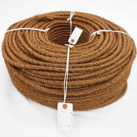 近江屋ロープ 棕櫚縄 10mm×100m shuro10×100 1巻（直送品）