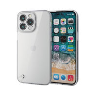 iPhone14 Pro Max 用 ケース ハイブリッド 衝撃吸収 高透明 クリア PM-A22DHVCKKCR エレコム 1個（直送品）
