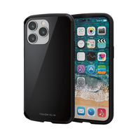 iPhone14 Pro Max 用 ケース ハイブリッド 衝撃吸収 軽量 ブラック PM-A22DTSLMBK エレコム 1個（直送品）