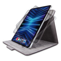 iPad Pro 11インチ ケース ヴィーガンレザー 手帳型 ブラック TB-A22PM360BK エレコム 1個（直送品）