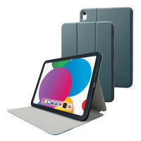iPad 10.9インチ ケース ソフトレザー 手帳型 フリーアングル TB-A22RSA エレコム