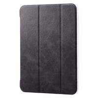 iPad 10.9インチ ケース ソフトレザー 手帳型 2アングル ブラック TB-A22RWVBK エレコム 1個（直送品）