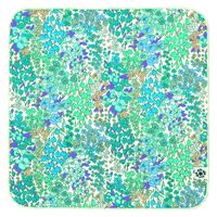 プレーリードッグ シュシュフルールハンカチ 小花 サックス CFH-504 1セット(3枚)（直送品）