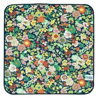 プレーリードッグ シュシュフルールハンカチ 小花 ネイビー CFH-514 1セット(3枚)（直送品）