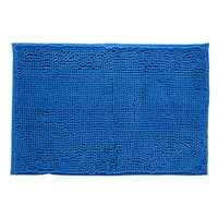 レック バスマット サラサラ瞬間吸水バスマット 40×60cm ブルー 255778 1個（取寄品）